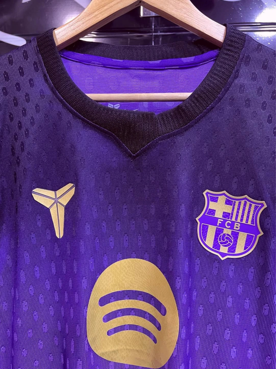 FC Barcelona 2026/27 Away Jersey Purple Gold Player Edition