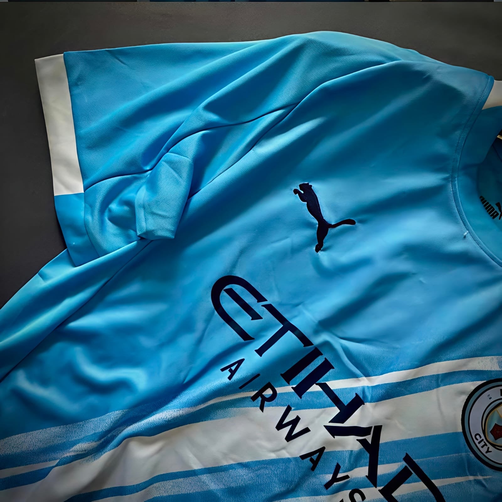 Manchester City Home 2025-26 Jersey Set